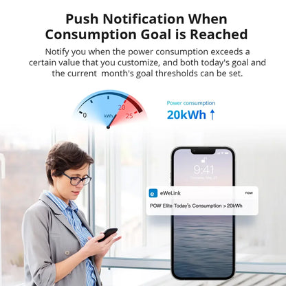 SONOFF POW Power Consumption LCD Display