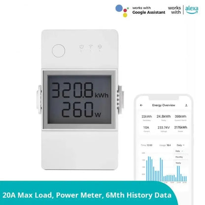 SONOFF POW Power Consumption LCD Display