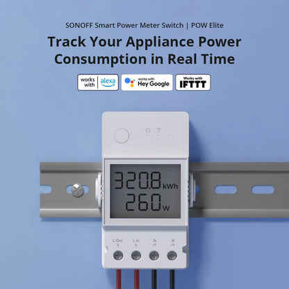 SONOFF POW Power Consumption LCD Display