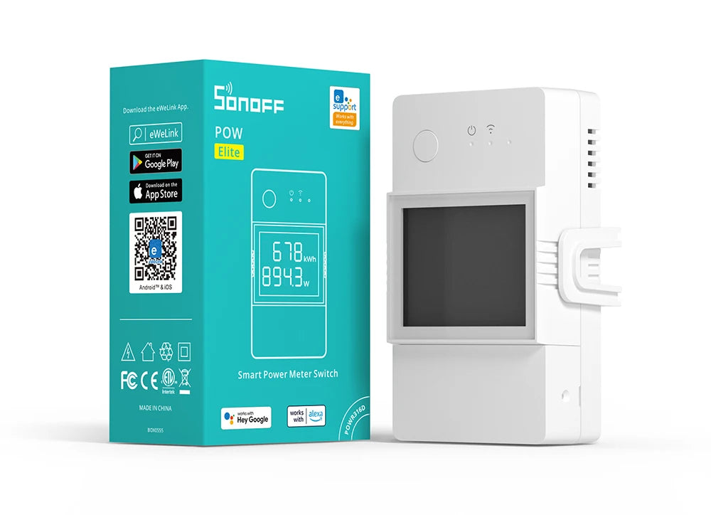 SONOFF POW Power Consumption LCD Display